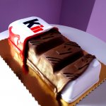 tort kinder chocolate